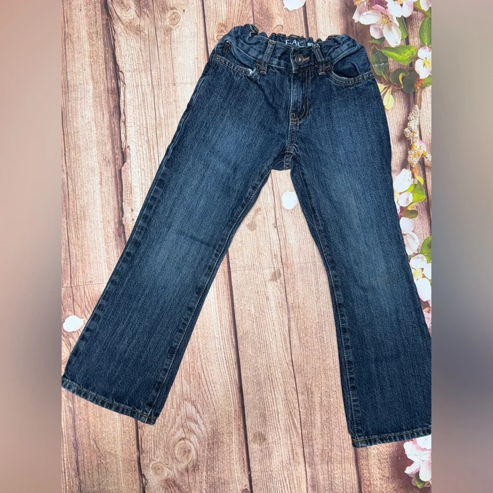 The Children's Place Dark Blue Kids Bootcut Jeans